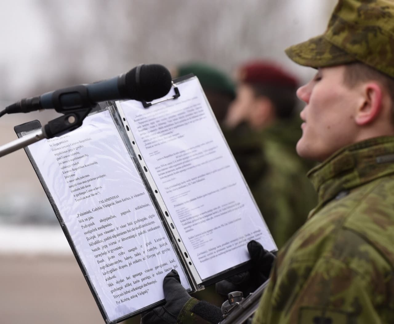 Nuotraukos iš priesaikos ceremonijų: KASP archyvo.