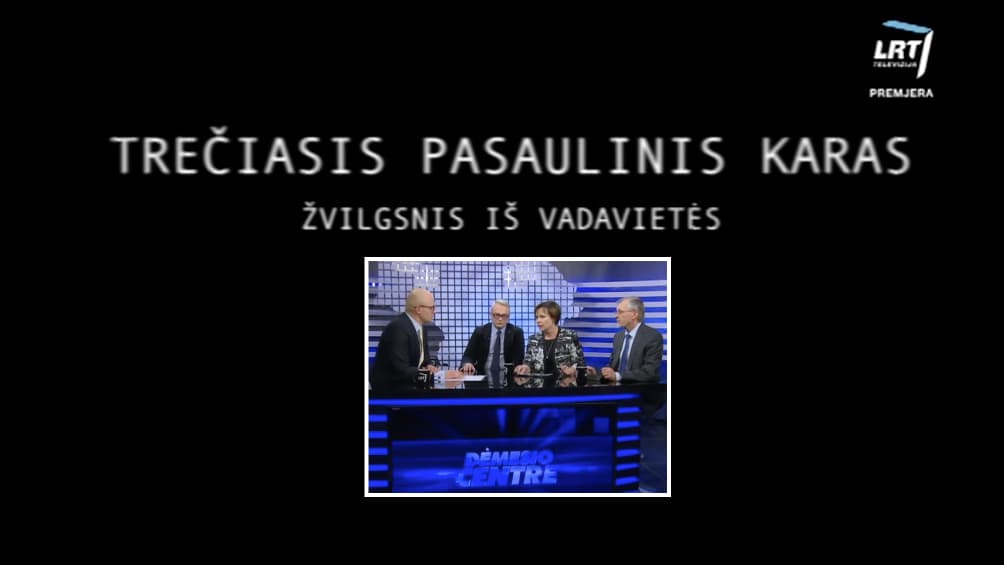 Futuristinio filmo, sužavėjusio Lietuvos politikus ir politikos mokslininkus, aptarimas