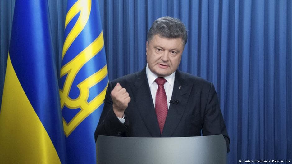 P. Porošenka pareikalavo, kad Rusija nešdintųsi iš Donbaso