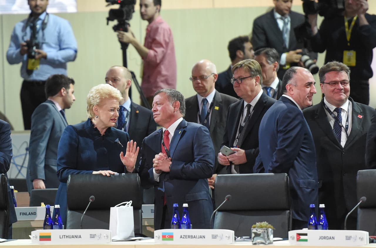 Pasaulio lyderiai įdėmiai klausėsi prezidentės D. Grybauskaitės. Nuotr. prezidentas.lt