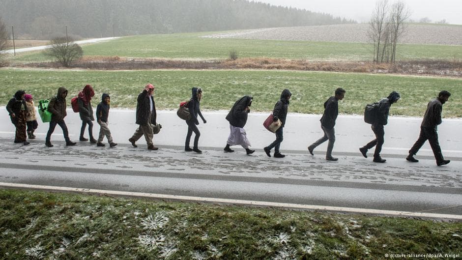 Vokietijoje teritorijoje yra apie 500 tūkst. neregistruotų pabėgėlių