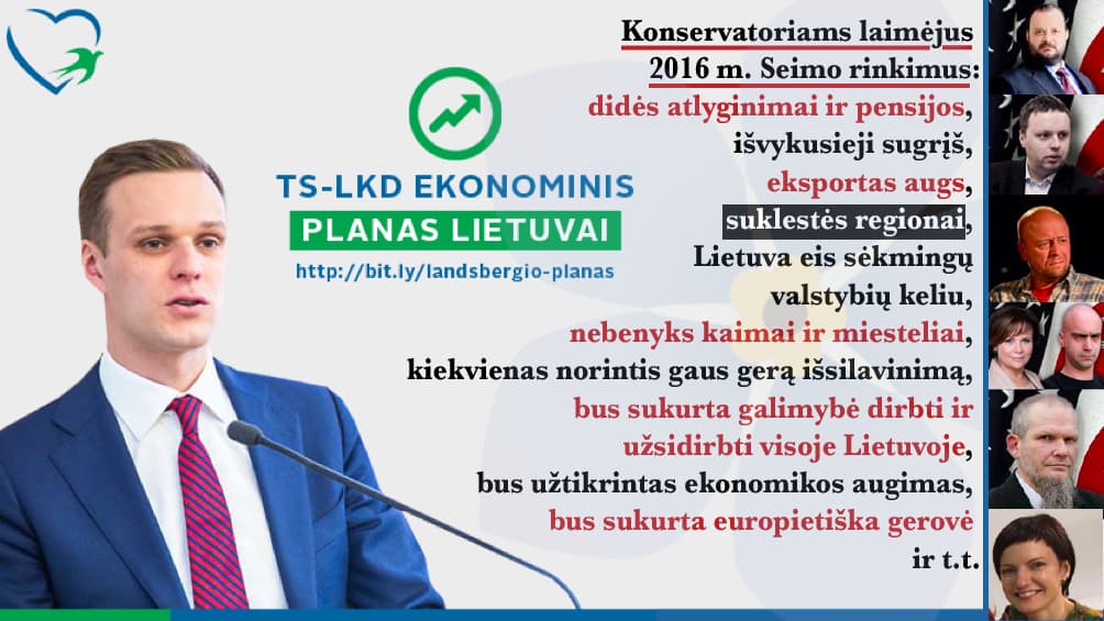 Konservatoriai prieš rinkimus žada keisti savo kalbėjimo manierą ir žodyną, kad Lietuva atgimtų