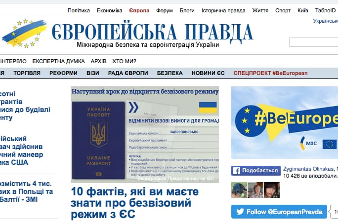 Už melą Anatolijus Šary paduoda į teismą ukrainiečių leidinį „Європейська правда“