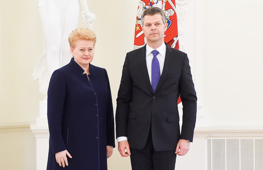 VSD vadovas Darius Jauniškis (dešinėje). Nuotr. prezidentas.lt