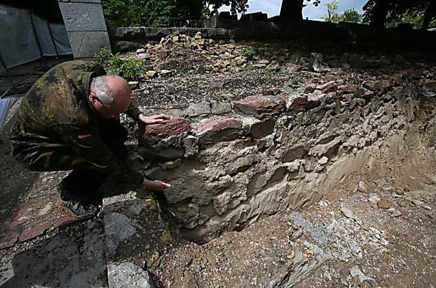 Sensacingas archeologinis atradimas Kijevo centre