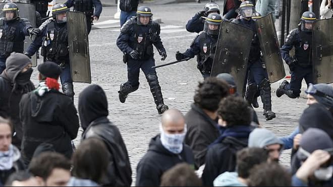 Prancūzijoje protestai prieš naująjį darbo kodeksą