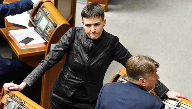Ukrainos parlamento narys nusprendė, kad N. Savčenko rengia valstybinį perversmą