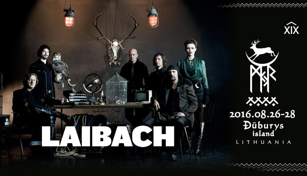 Europos grandai „Laibach“ – festivalyje „Mėnuo Juodaragis“