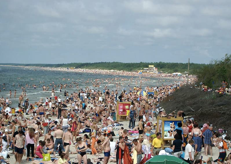 Poilsis Palangoje rusams ir baltarusiams darosi vis labiau neįkandamas riešutėlis.