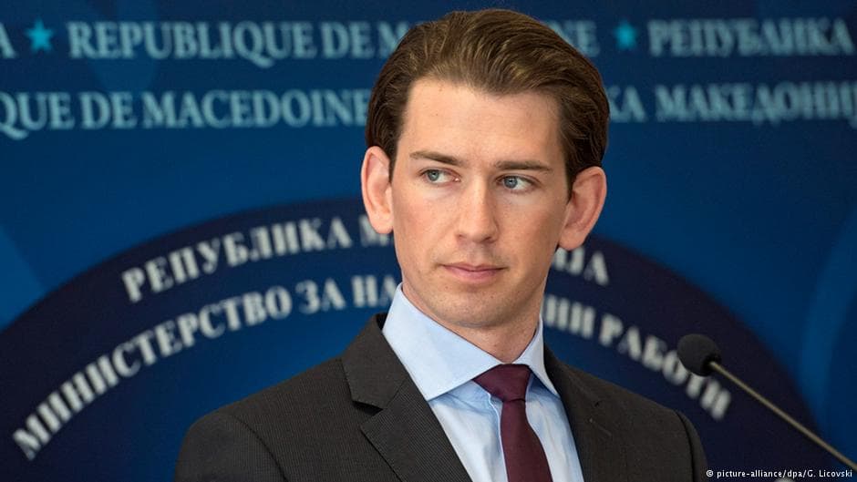 Austrijos užsienio reikalų ministras Sebastianas Kurcas (Sebastian Kurz) mano, kad ES turėtų pakeisti šiuo metu Rusijos atžvilgiu vykdomą sankcijų politiką.