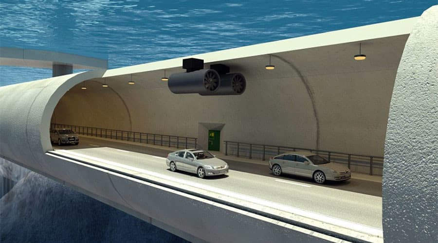 Norvegija stato pirmąjį pasaulyje povandeninį tunelį