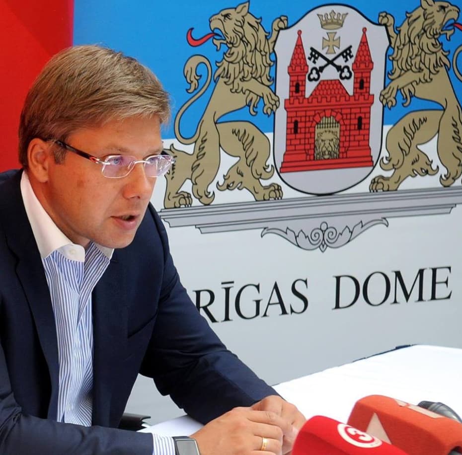 Rygos meras Nilas Ušakovas. Nuotr. facebook.com