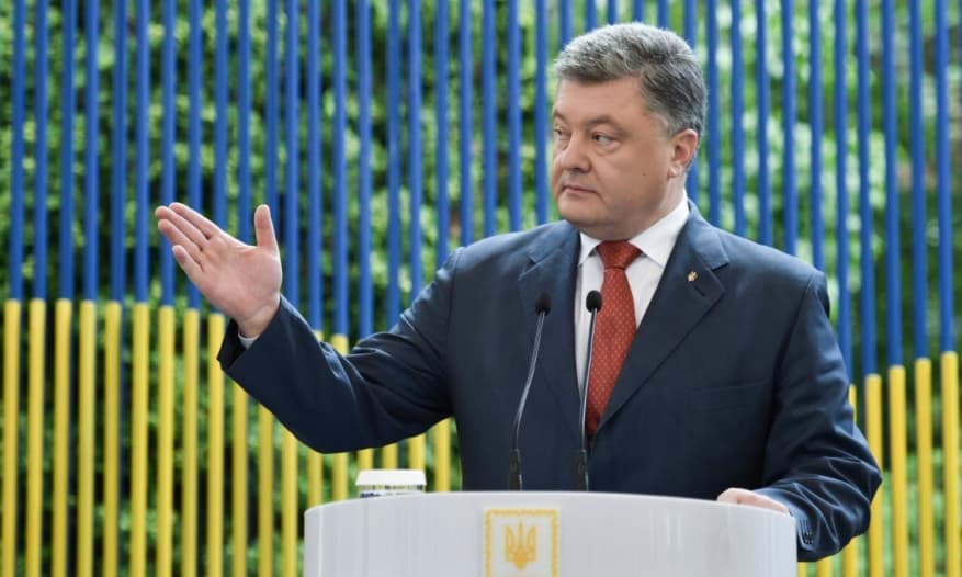 Ukrainos milijardierius, prezidentas P. Porošenka. Nuotr. unian.net
