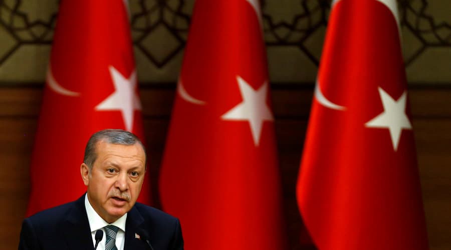 R. T. Erdoano ultimatumas JAV: arba Turkija, arba F. Giulenas