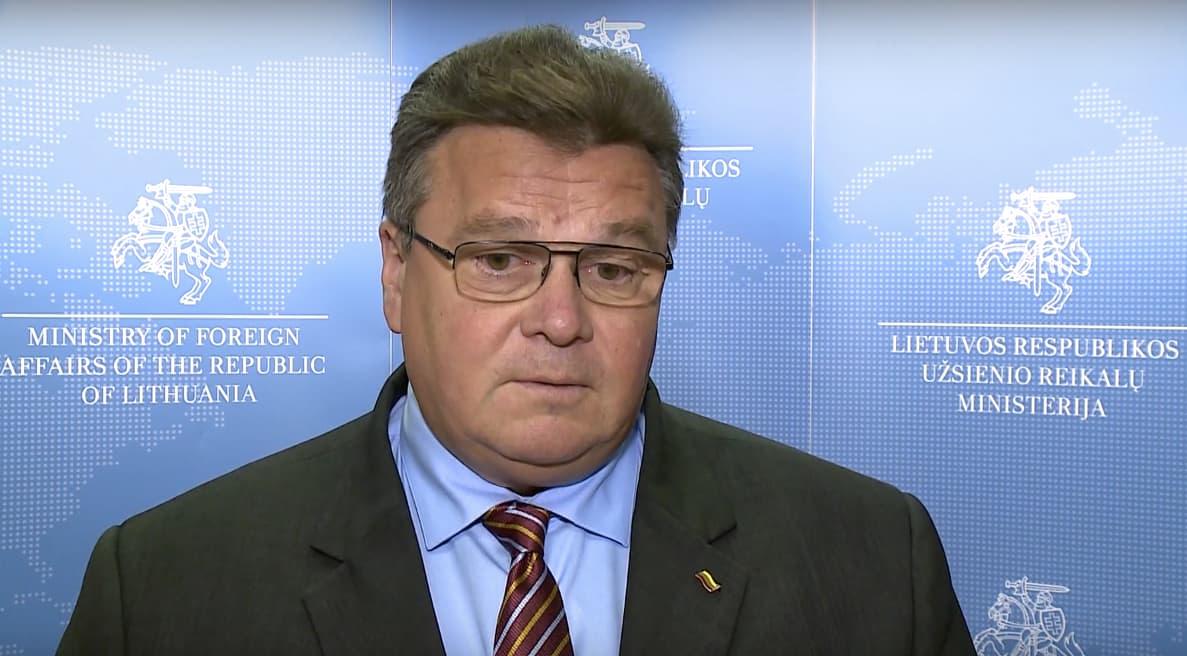 Lietuvos diplomatijos vadovas L. Linkevičius.