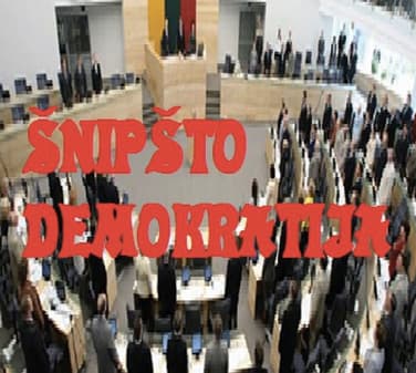 Šnipšto demokratija - neteisėtai išrinktas 1992.10.25 Seimas