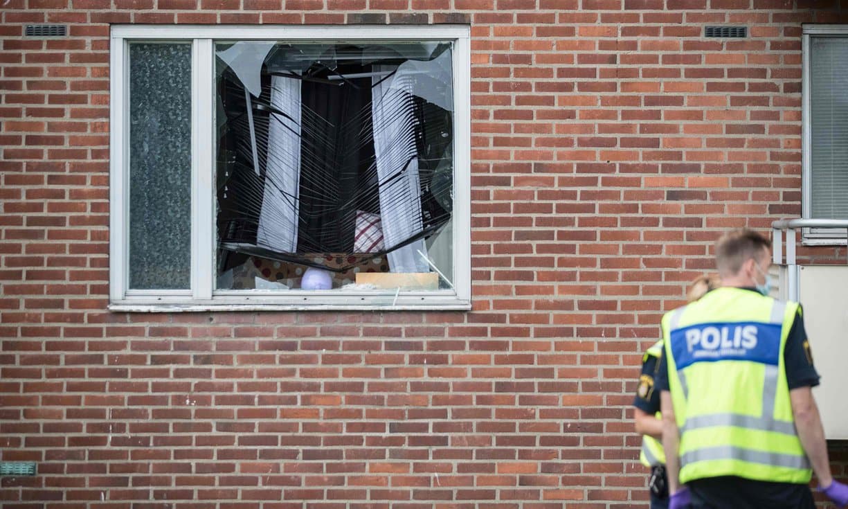 Švedų neonaciai granata susprogdino 8-metį somalietį