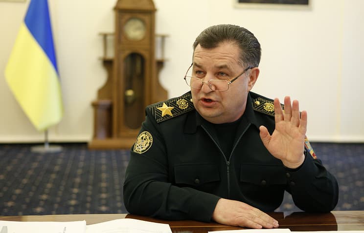 Ukrainos gynybos ministras Stepanas Poltorakas.