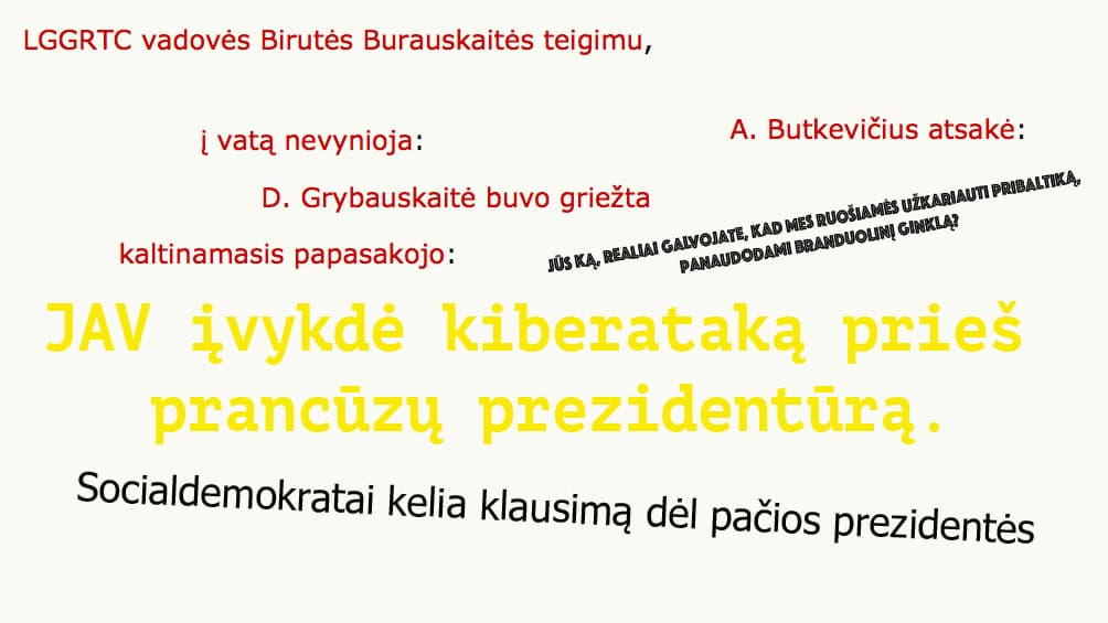 Lietuva ir užsienis per savaitę