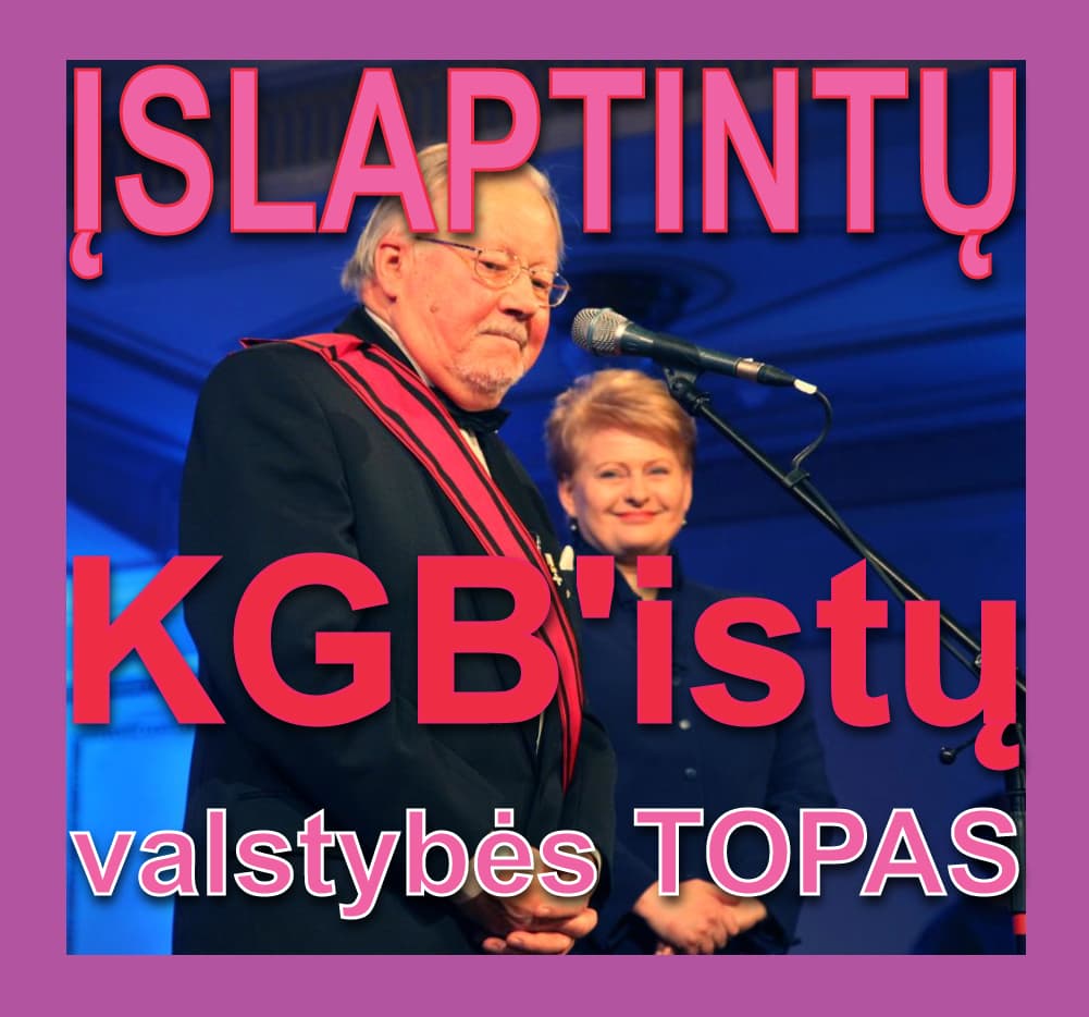 Įslaptintų KGB'istų valstybės TOPAS
