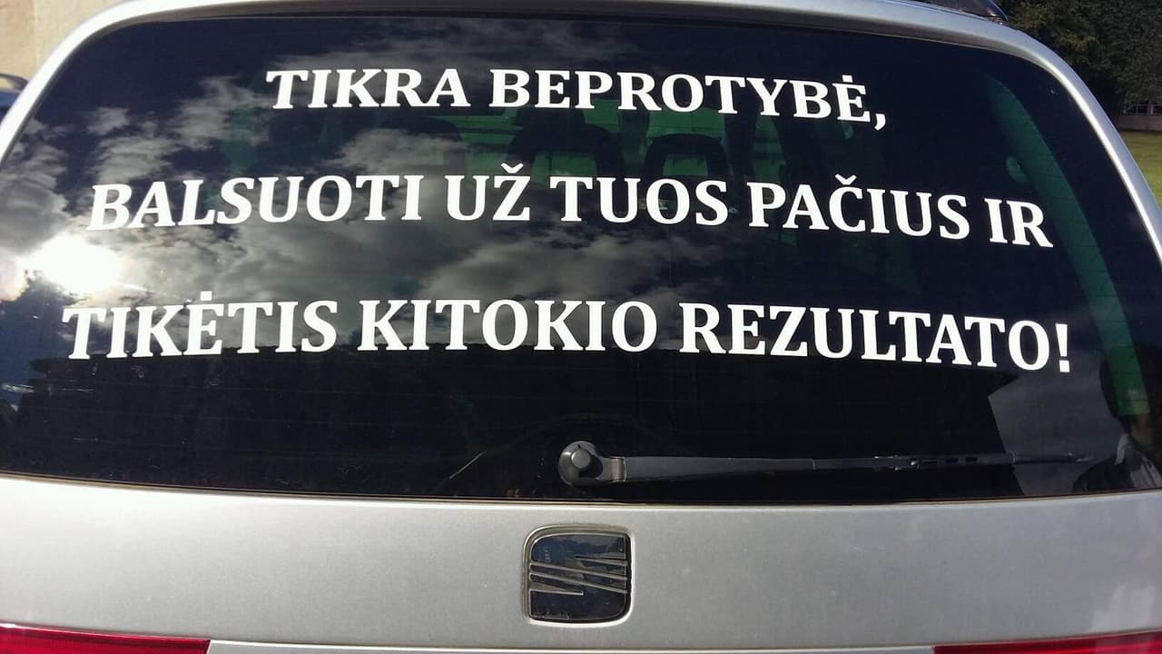Rinkimai 2016: ar yra pasirinkimas, ar įmanomi pokyčiai?
