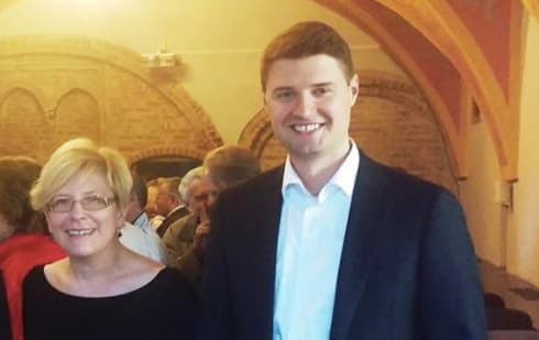 M. Majauskas (dešinėje). Nuotr. facebook.com