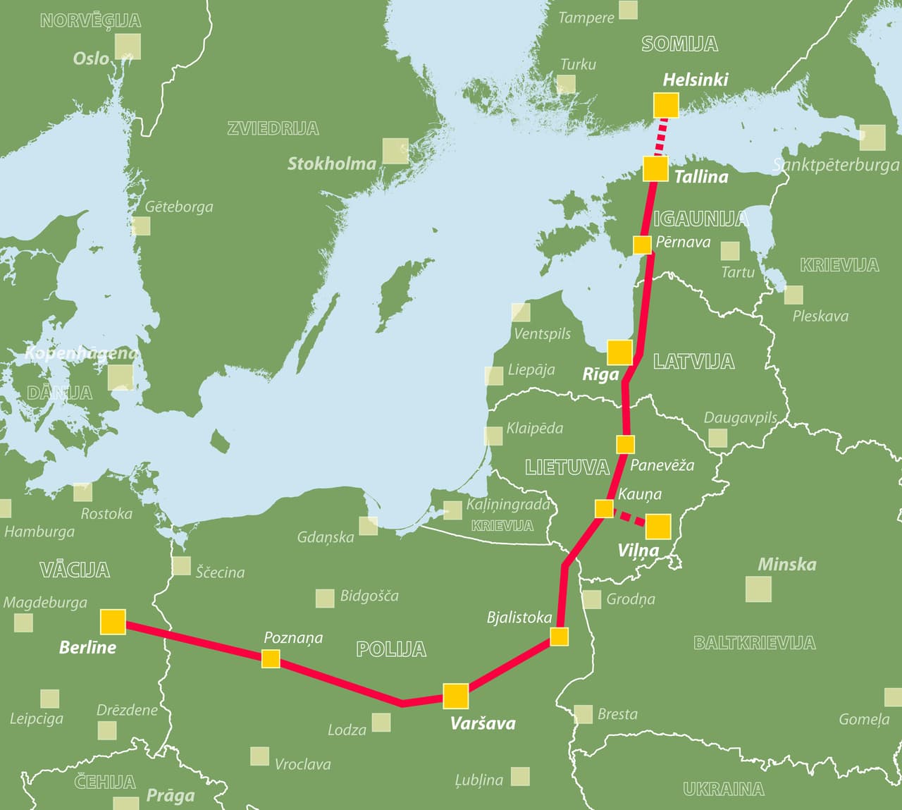 Europarlamentarai ragina sparčiau tiesti „Rail Baltica“