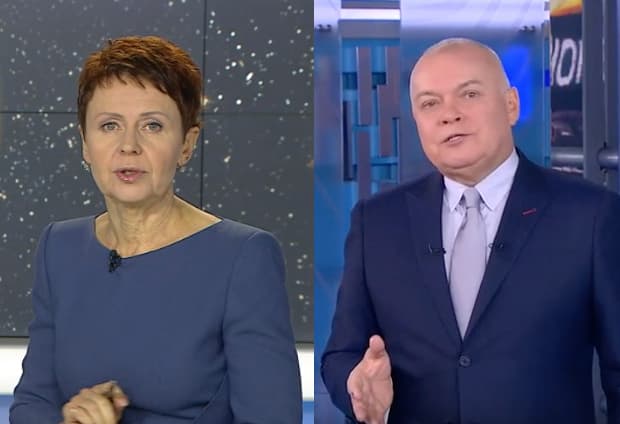 Palyginkime lietuviškos ir rusiškos propagandos lygį ir kokybę