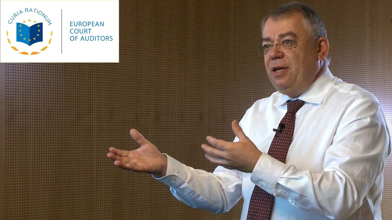 Naujasis Europos Audito Rūmų pirmininkas Klausas Haineris Lėnė (Klaus-Heiner Lehne).