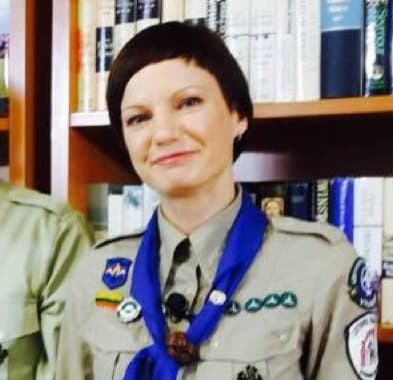 M. Garbačiauskaitė-Budrienė ir V. Adamkus. Nuotr. facebook.com