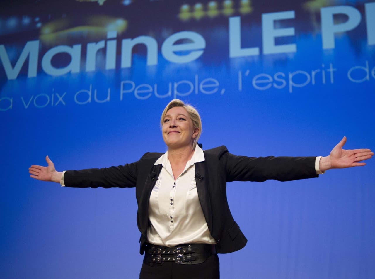 Marin Le Pen tapimas Prancūzijos prezidente galėtų tapti paskutine vinimi į ES projekto karstą.