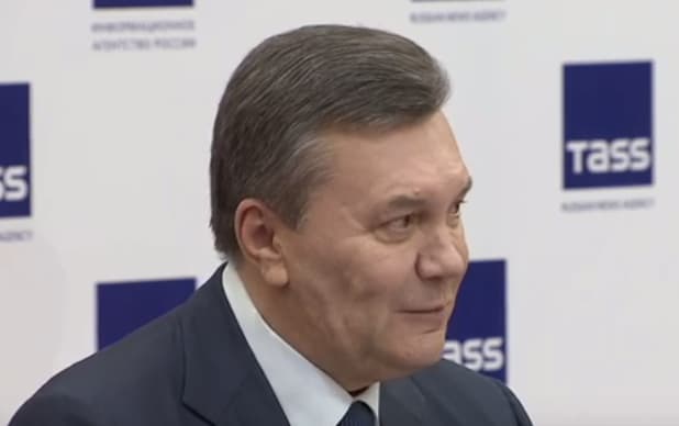 V. Janukovyčius surengė spaudos konferenciją po sužlugdytos jo apklausos