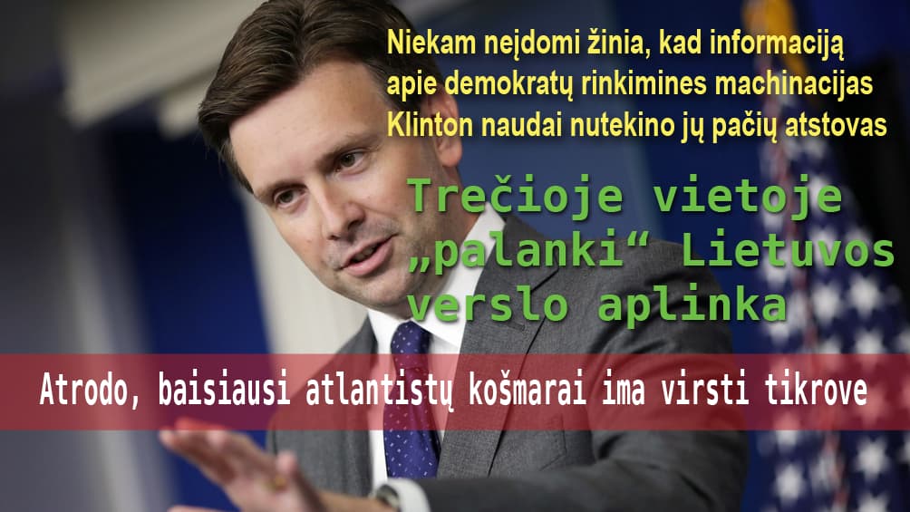 Lietuva ir užsienis per savaitę