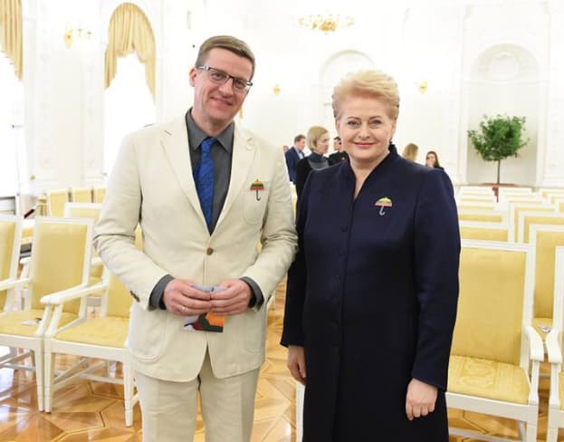 Psichoterapeutas L. Slušnys. Nuotr. prezidentas.lt