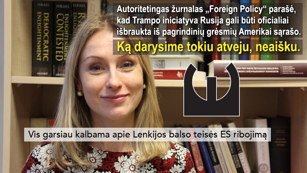 Margarita Šešelgytė, viena iš Lietuvos „ekspertų“. Nuotr. tspmi.vu.lt