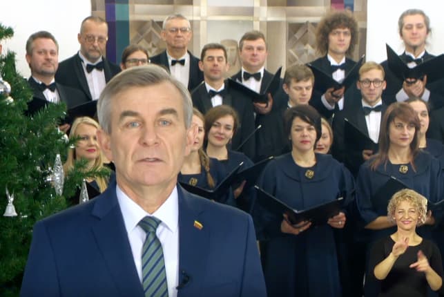 Lietuvos Respublikos Seimo Pirmininko Viktoro Pranckiečio sveikinimas