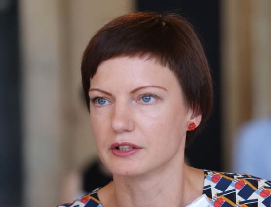 „Delfi.lt“ redaktorė M. Garbačiauskaitė-Budrienė. Nuotr. facebook.com