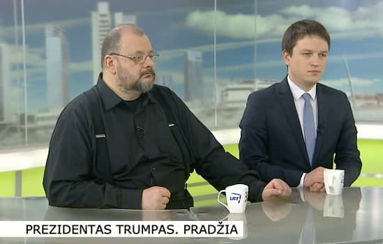 Konservatorių žurnalistas, politikos mokslininkas ir laidos vedėjas pasikalbėjo apie Trampą