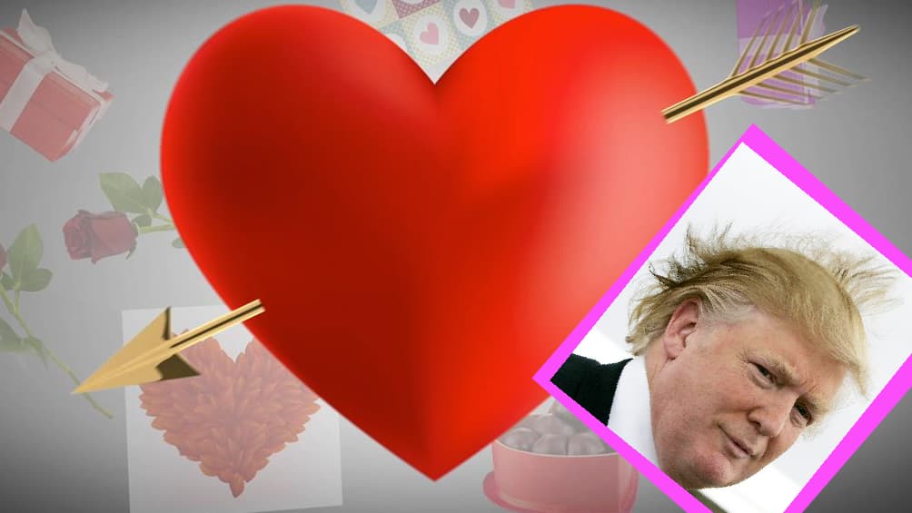 Šv. Valentino dienos proga LR prezidentė D. Grybauskaitė raginama paskelbti visą JAV prezidento D. Trampo laišką