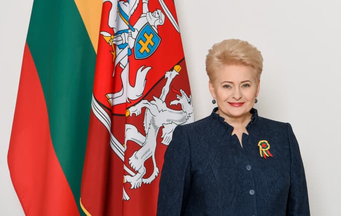 Lietuvos Respublikos Prezidentės Dalios Grybauskaitės sveikinimas Vasario 16-osios proga