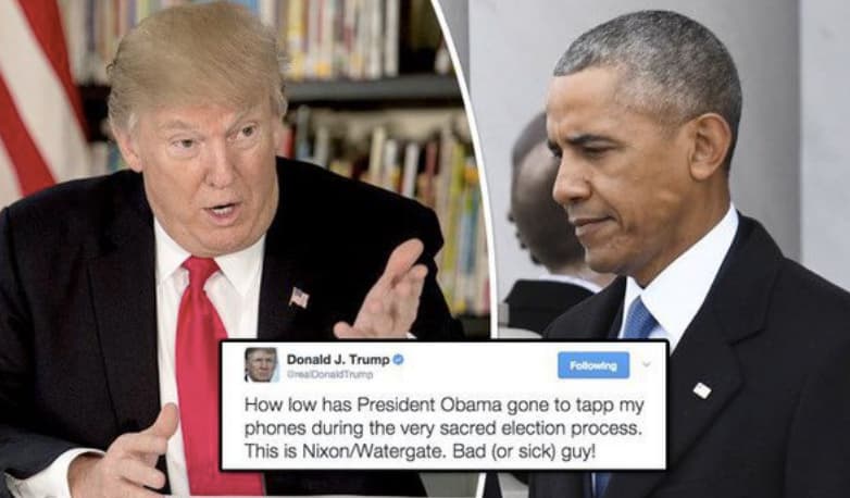Trampas pasibaisėjo Obamos nuopoliu