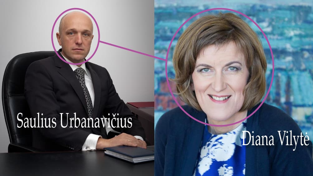 Palikite G. Kėvišą ramybėje ir įsidėmėkite šias pavardes: Saulius Urbanavičius ir Diana Vilytė