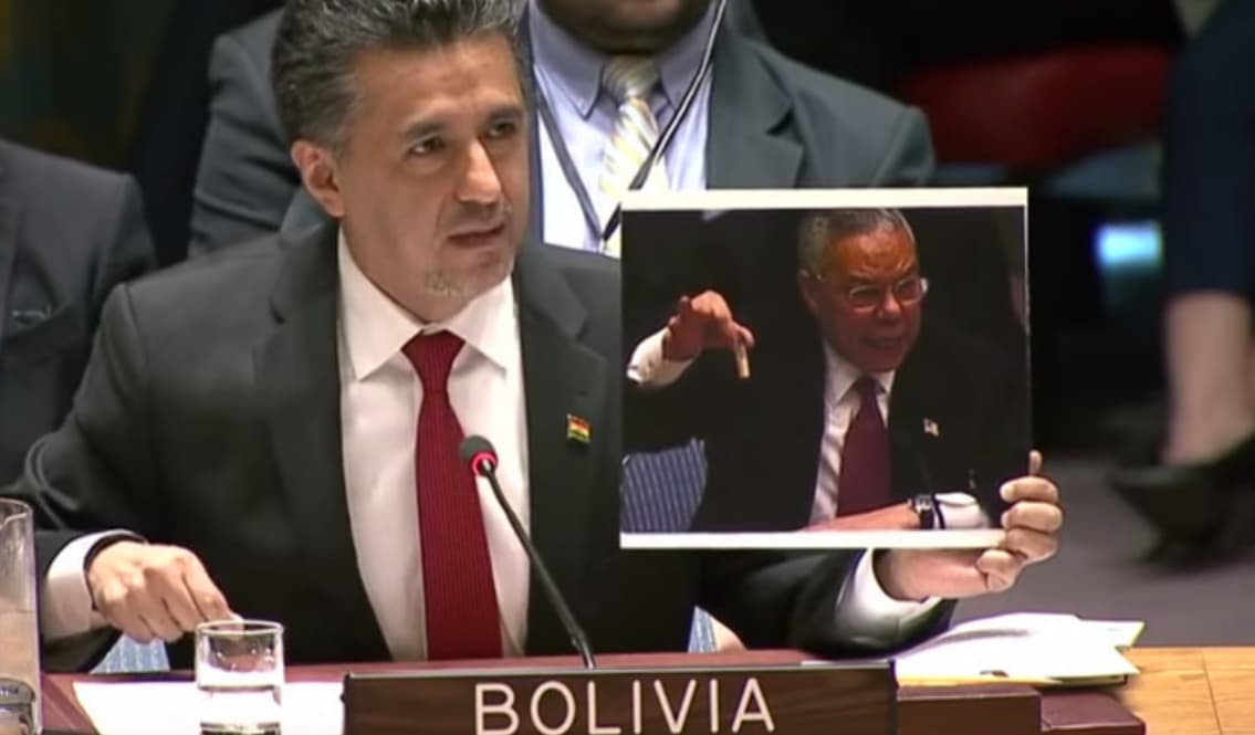 Jungtinių Tautų Organizacijoje Bolivija sudėliojo taškus po JAV atakos Sirijoje