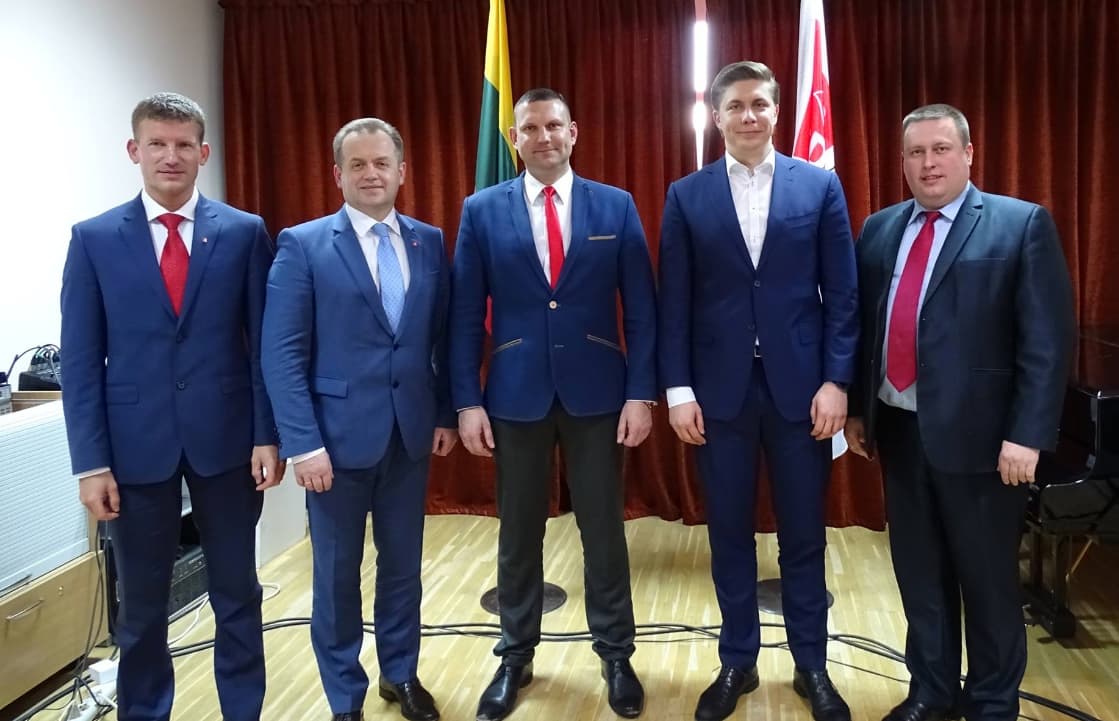 MInistras M. Sinkevičius (antras iš dešinės). Nuotr. facebook.com