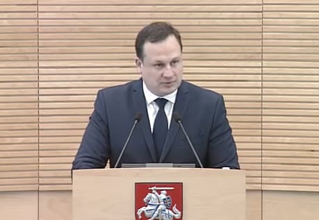 Generalinis prokuroras kreipėsi į Seimą dėl liberalo G. Steponavičiaus