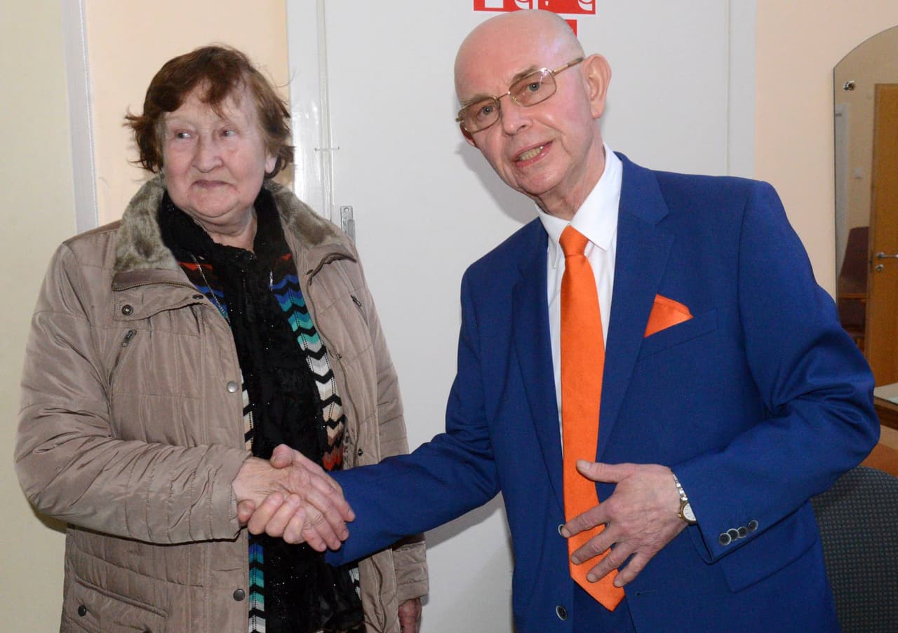 Visada žvalus Antanas Vinkus lanko Anykščių medikus. anyksta.lt nuotr.