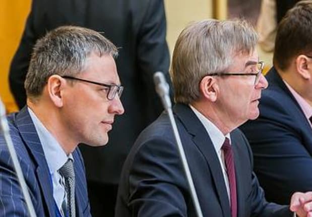 Žalieji valstiečiai V. Bakas ir V. Pranckietis. Nuotr. facebook.com