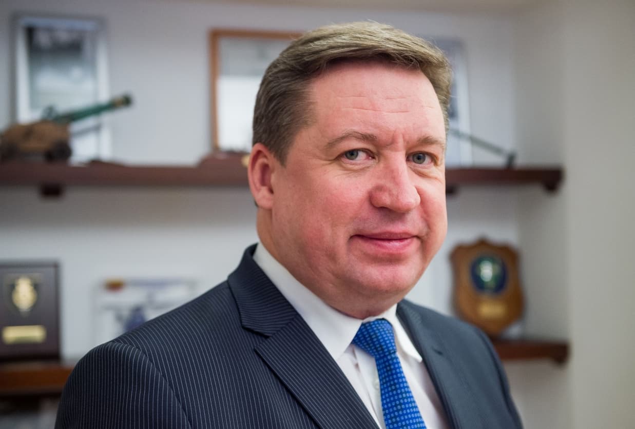 Krašto apsaugos ministras R. Karoblis. Nuotr. kam.lt