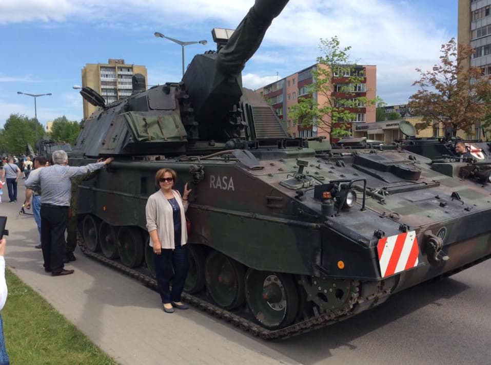 Konservatorė ir tankas