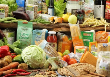 Pabrango pigiausių maisto produktų krepšelis